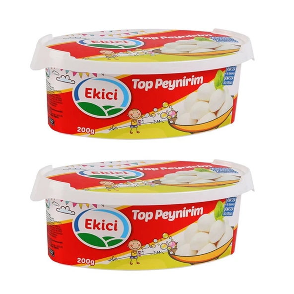 Ekici Top Peynirim 200 gr x 2 Adet ürün görseli