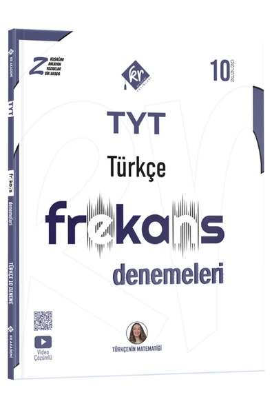 TYT Türkçe 10'lu Frekans Denemeleri KR Akademi Yayınları
