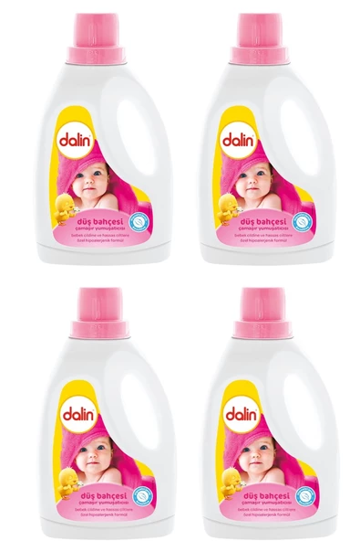 Dalin Sıvı Çamaşır Yumuşatıcısı Düş Bahçesi 1500 ml x 4 Adet