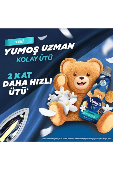 Yumoş Uzman Kolay Ütü Konsantre Yumuşatıcı 4x1200ml - 3