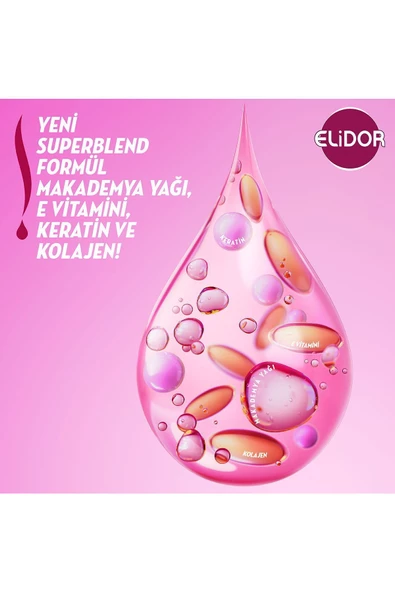 Superblend Serum Bakım Kremi Güçlü Ve Parlak E Vitamini Makademya Yağı & Keratin 350 ml X2 - 4
