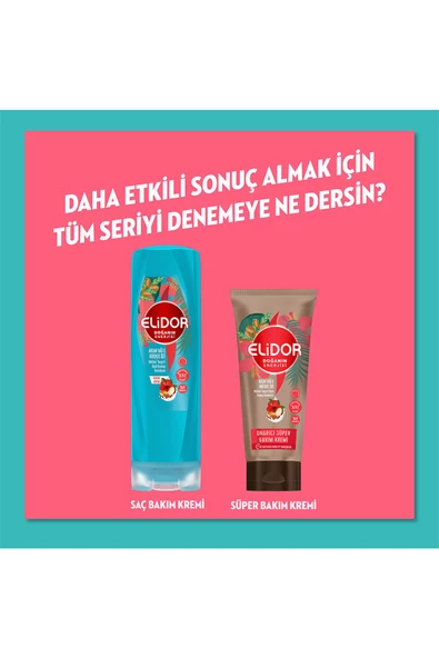 Doğanın Enerjisi Şampuan Argan Yağı & Hibiskus Özü 400 ml X3 - 6