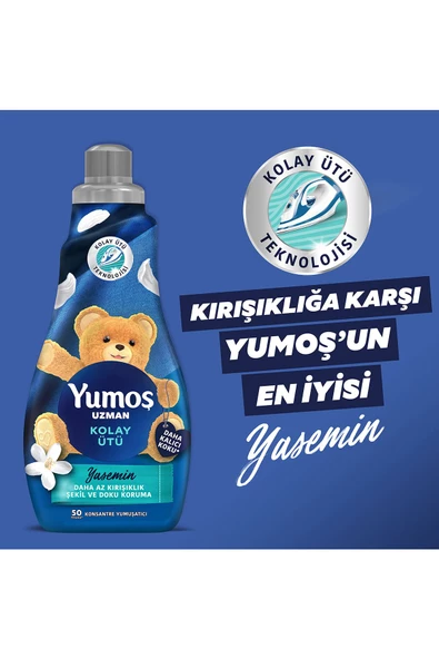 Yumoş Uzman Kolay Ütü Konsantre Yumuşatıcı 4x1200ml - 4