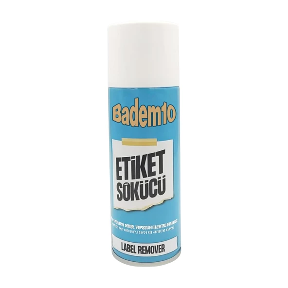 Etiket Sökücü Yapışkan Mastik Artığı Sökücü Sprey 200 ml Cam Metal Ahşap Mobilya Zemin Uygulaması - 2