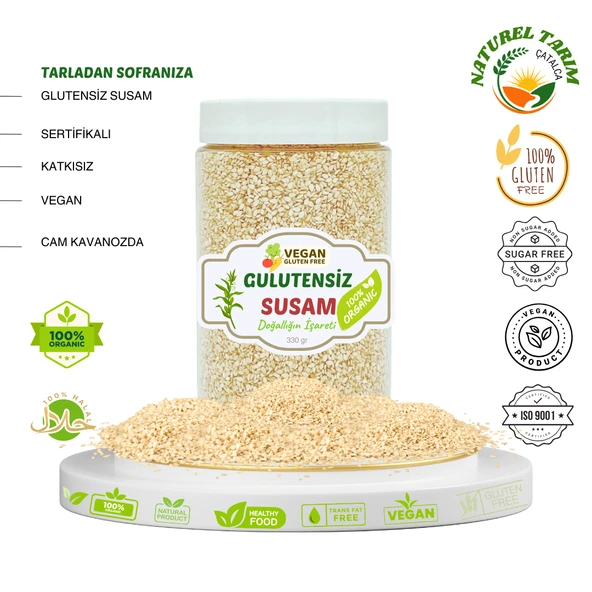 GLUTENSİZ ORGANİK SUSAM