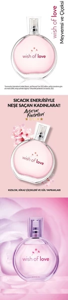 Avon Wish of Love Kadın Parfüm EDT 50 ML - 5
