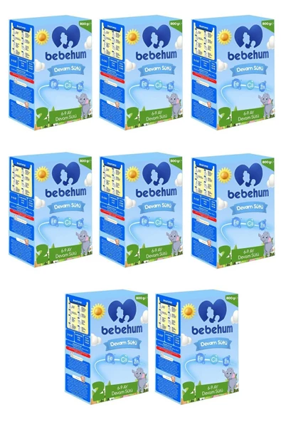 2 Devam Sütü 800 Gr 6-9 Ay 8 Adet