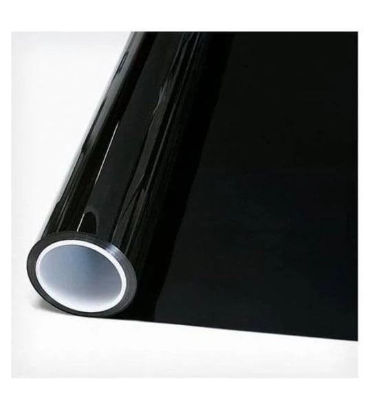 SERİA 1200 Süper Koyu Siyah çİZİLMEZ Cam Filmi 4 Numara 50 Cm X 6 Metre - 2