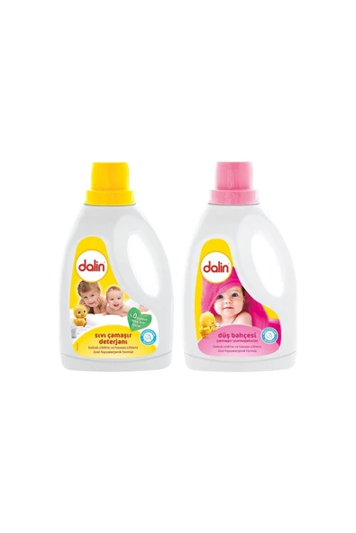 Dalin Düş Bahçesi Çamaşır Yumuşatıcı + Sıvı Çamaşır Deterjanı