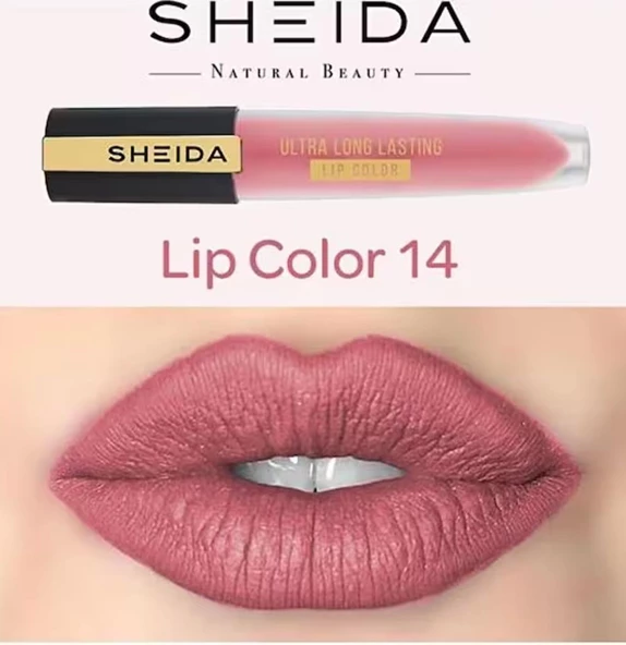 Sheida Ultra Long Lasting Lip Color - 14