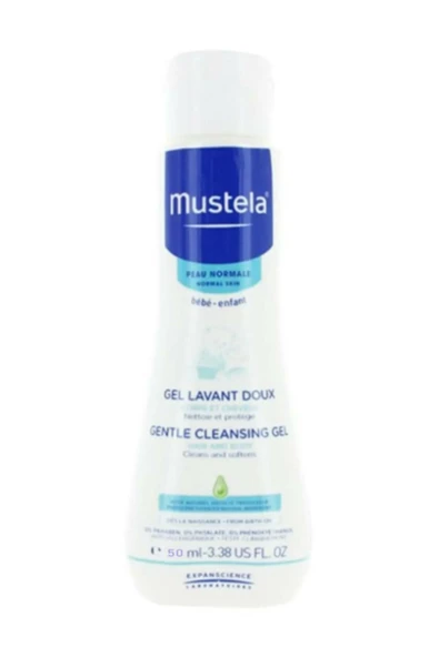 Mustela Gentle Cleansing Gel 50 ml (Yenidoğan Şampuanı)