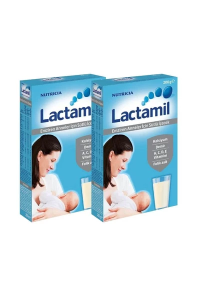 Lactamil Emziren Anneler Için Sütlü Içecek 200 G 2'li