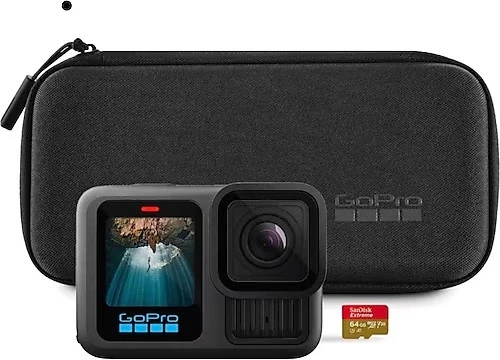 Gopro Hero 13 Black+ Taşıma Çantası+Hafıza Kartı