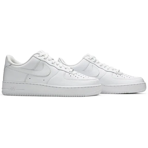 Nike Air Force 1 07 Triple White' - 4