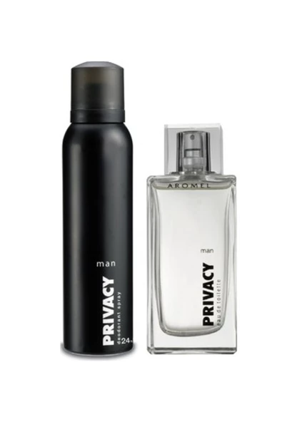 Privacy Erkek Parfüm EDT 100 ML + Sprey Deodorant 150 ML - 4