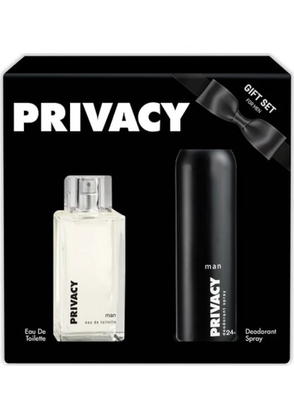 Privacy Erkek Parfüm EDT 100 ML + Sprey Deodorant 150 ML