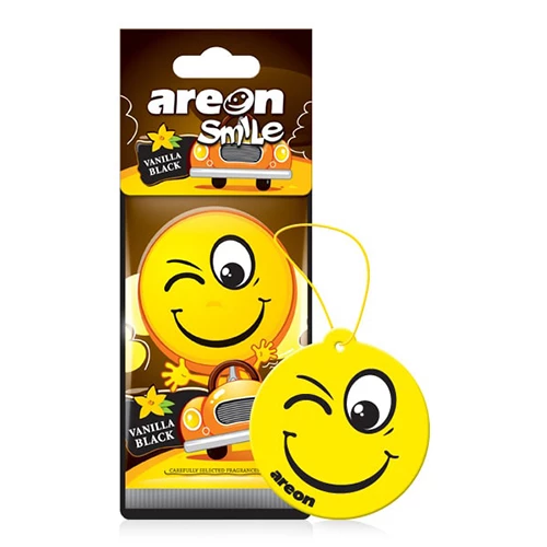 Smile Serisi Dry Vanilla Black Oto Araç Kokusu