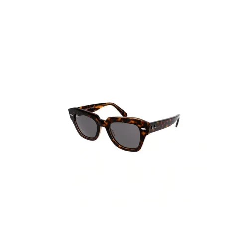 Ray-Ban State Street 2186 1292B1 Brown-Grey Güneş Gözlüğü