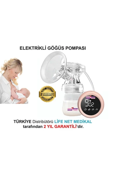 Life Net Elektrikli MZ-608 Elektrikli Göğüs Pompası - 8