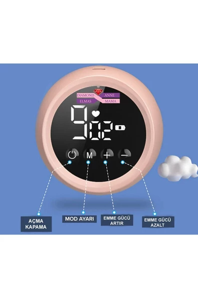 Life Net Elektrikli MZ-608 Elektrikli Göğüs Pompası - 10