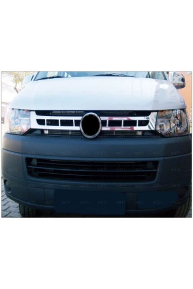 Volkswagen T5 Caravelle Krom Ön Panjur 2 Prç. 2010-2015 P. Çelik - 3