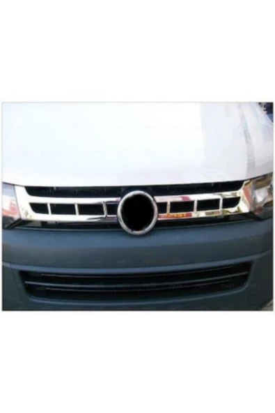 Volkswagen T5 Caravelle Krom Ön Panjur 2 Prç. 2010-2015 P. Çelik - 4