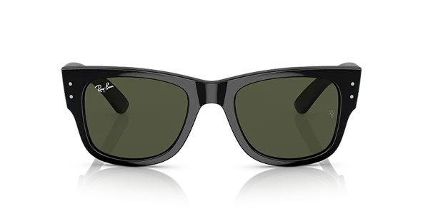 Ray-Ban Mega Wayfarer 0840S 901/31 Black-Green Güneş Gözlüğü - 2
