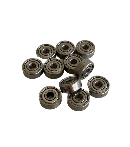 624 Minyatür Rulman 4x13x5 mm 10 Adet - 3D Yazıcı Rulmanı - Resim 2