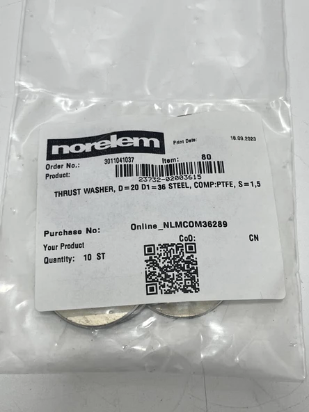 Norelem 23732 Baskı Pulu 23732-02003615 10 Adet - Resim 4