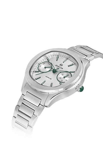 Hislon QT148S-02SS Kadın Kol Saati - Resim 4