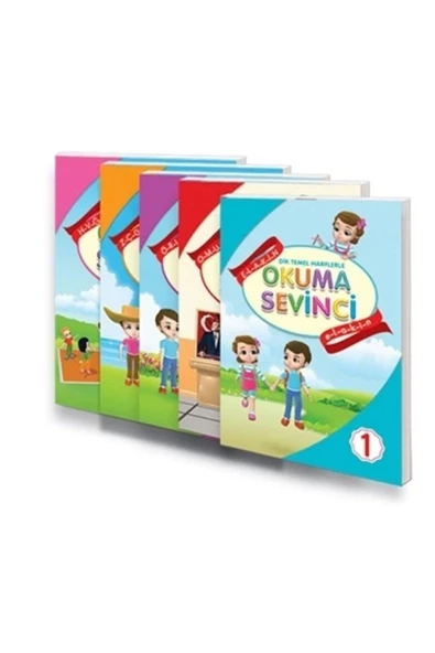 Bizim Kupa Yayınları Dik Temel Harflerle Okuma Sevinci (5 Kitap)
