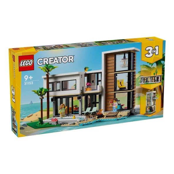 Nessiworld 31153 Lego Creator 3ü1 arada Modern Ev 939 parça +9 yaş - 2