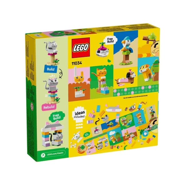 Nessiworld 11034 LEGO® Classic Yaratıcı Evcil Hayvanlar 450 parça +5 yaş - 4