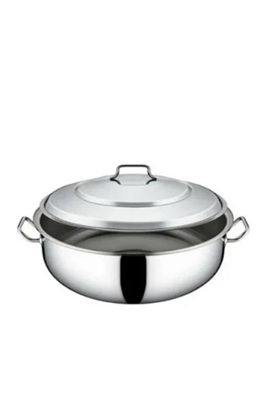 Dizdar Sanayi Tipi Helvane Tencere Kapaklı 36x20 Cm 19 Lt ürün görseli 1