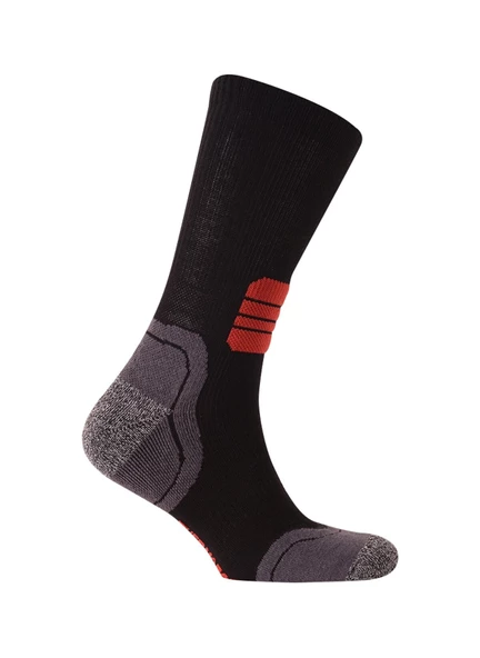 Thermoform Running Çorap Unisex 3'lü Paket Siyah - 5