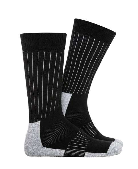 Thermoform Extreme Unisex Çorap 3'lü Paket Siyah - 2