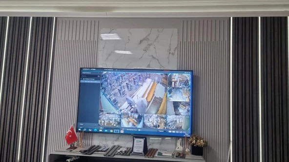 Renkli Duvarlar 1.5cm x 240cm Polimer Lake Beyaz Elit Pvc Çıta Salon Ev Ofis Koridor Duvar Çıtalama - 5
