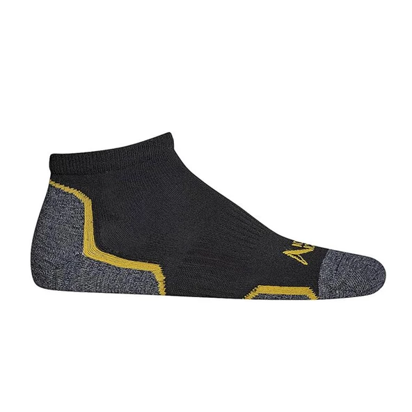 North Ice Fonksiyonel Patik Çorap 3'lü Paket Siyah 40-44 - 4