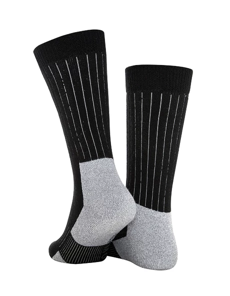 Thermoform Extreme Unisex Çorap 3'lü Paket Siyah-Gri-Antrasit - 3