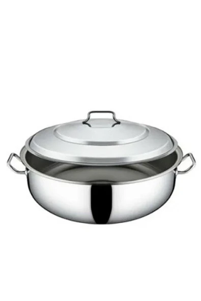 Dizdar Sanayi Tipi Helvane Tencere Kapaklı 45x20 Cm 29 Lt ürün görseli 1