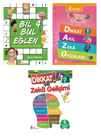 Ata 4.Sınıf Serbest Etkinlik Seti (Hikaye Kitabı Hediyeli) - Resim 2