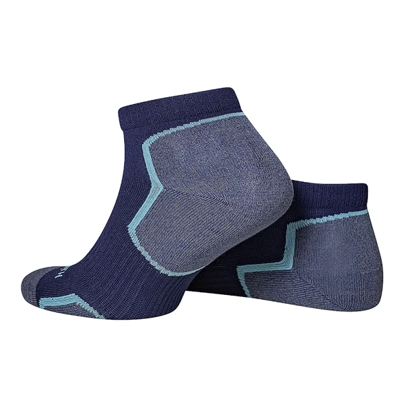 North Ice Fonksiyonel Patik Çorap 3'lü Paket Lacivert 40-44 - Resim 3