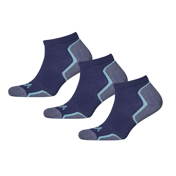North Ice Fonksiyonel Patik Çorap 3'lü Paket Lacivert 40-44 ürün görseli