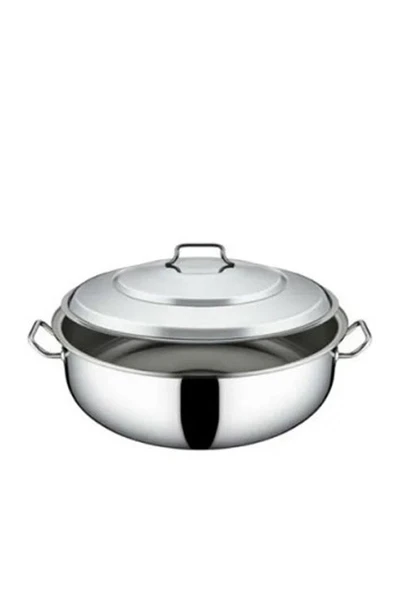 Dizdar Sanayi Tipi Helvane Tencere Kapaklı 40x17 Cm 19 Lt ürün görseli 1