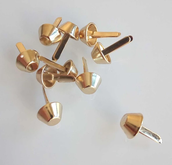 Çanta Aksesuar 10Lu Light Gold Kabara Huni Model