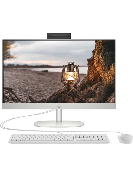 HP Proone 245 G10 Ryzen7 7730U 32GB 2TB M.2 SSD 9H6V1ET ATL35  23.8" W11Pro Beyaz All In One Bilgisayar - 2