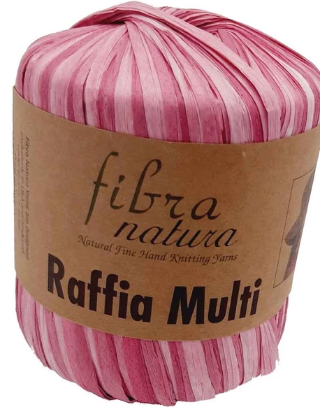 Çanta Aksesuar Himalaya Rafya Ebruli Pembe