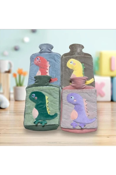 Ofisinn  Sıcak Su Torbası 2lt Dinazorlu Cepli El Geçmeli