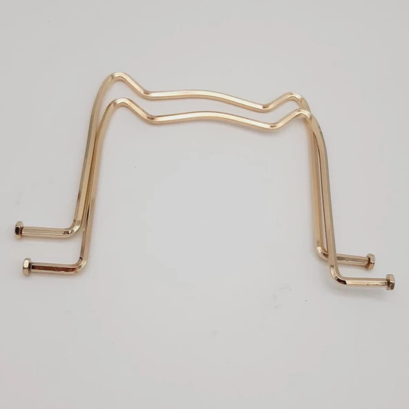 Çanta Aksesuar 22 Cm Martı Model Light Gold Metal Sap
