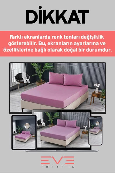 6 Adet Çizgili Pamuk Saten Antibakteriyel Fermuarlı Yıkanabilir Otel Lüks Yastık Kılıfı 50x70cm - 6
